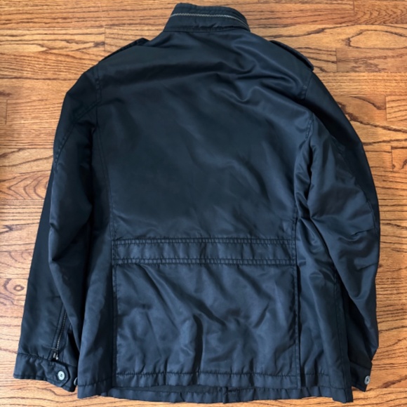 NEIL BARRETT M65 Military Jacket 00's Vintage Archive Brown Label XXL Black Rare - Picture 14 of 16